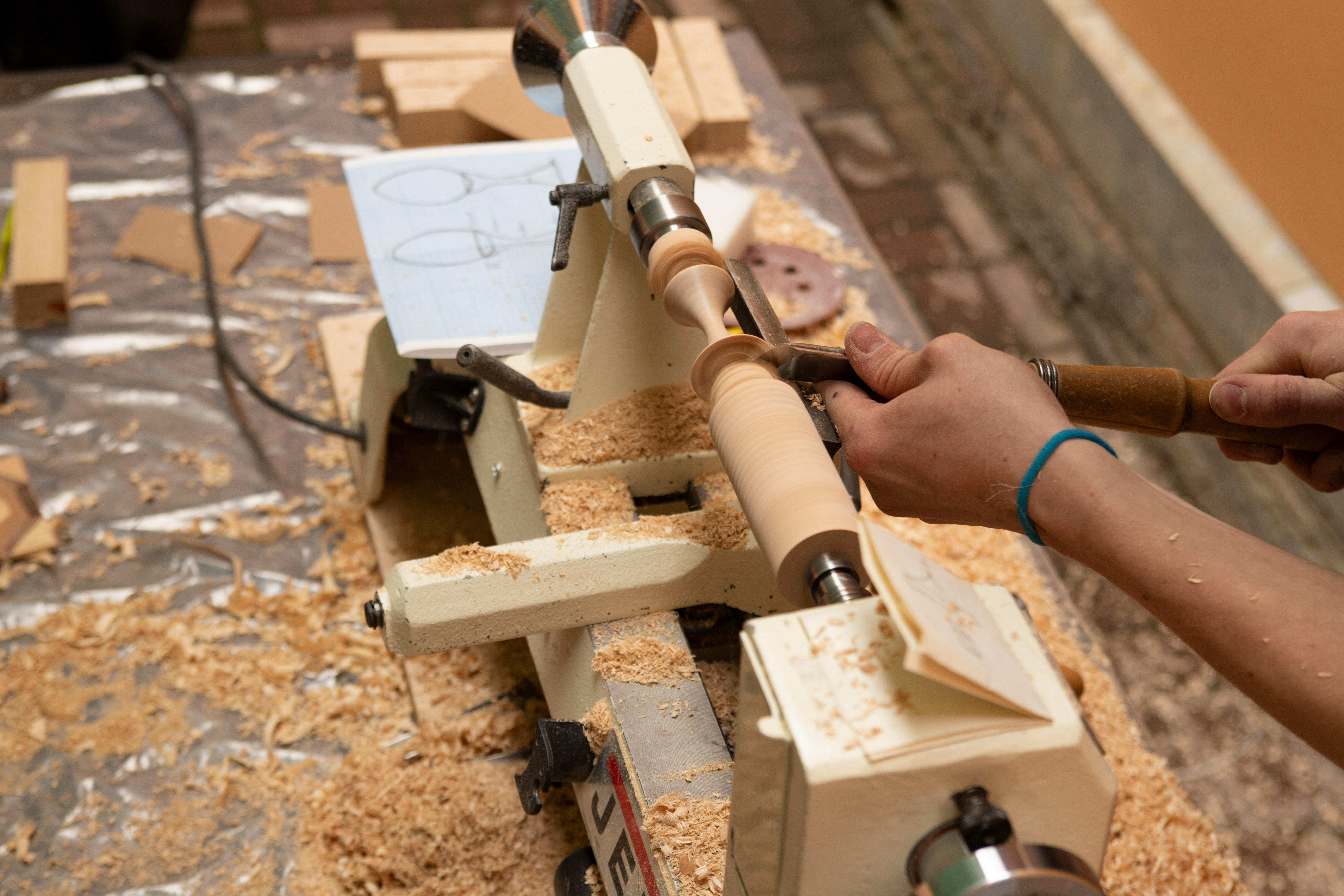 Swing vs Distance Between Centers on Wood Lathes