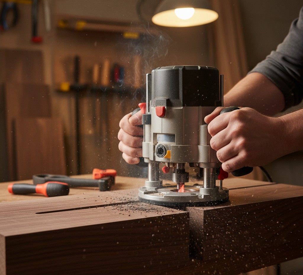 Why Router Bits Burn Wood
