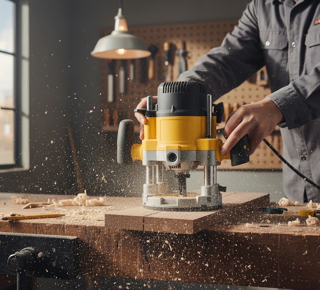 Router Bit Speed vs Diameter Physics