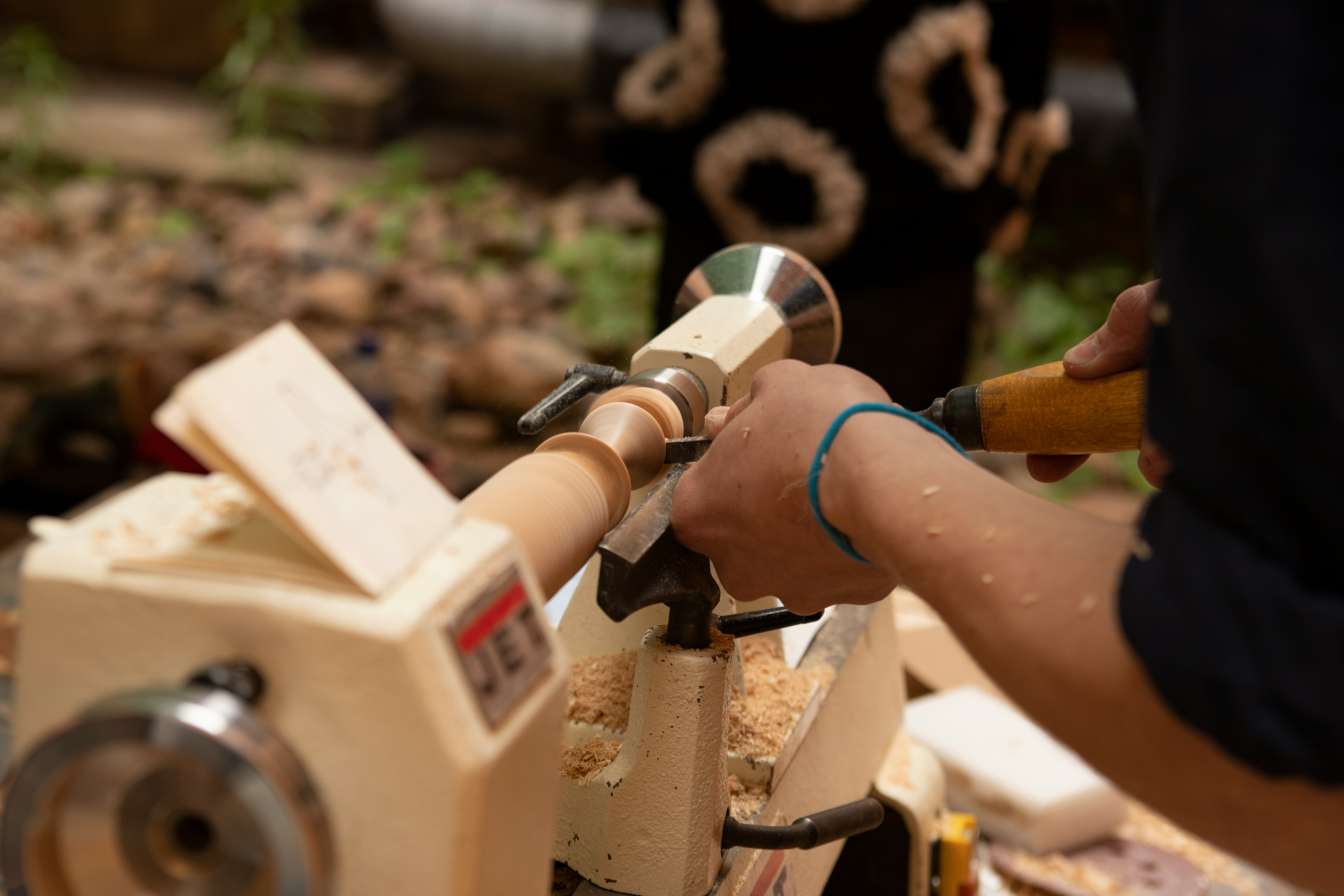 Why Wood Lathes Weigh So Much (And Why That Matters)