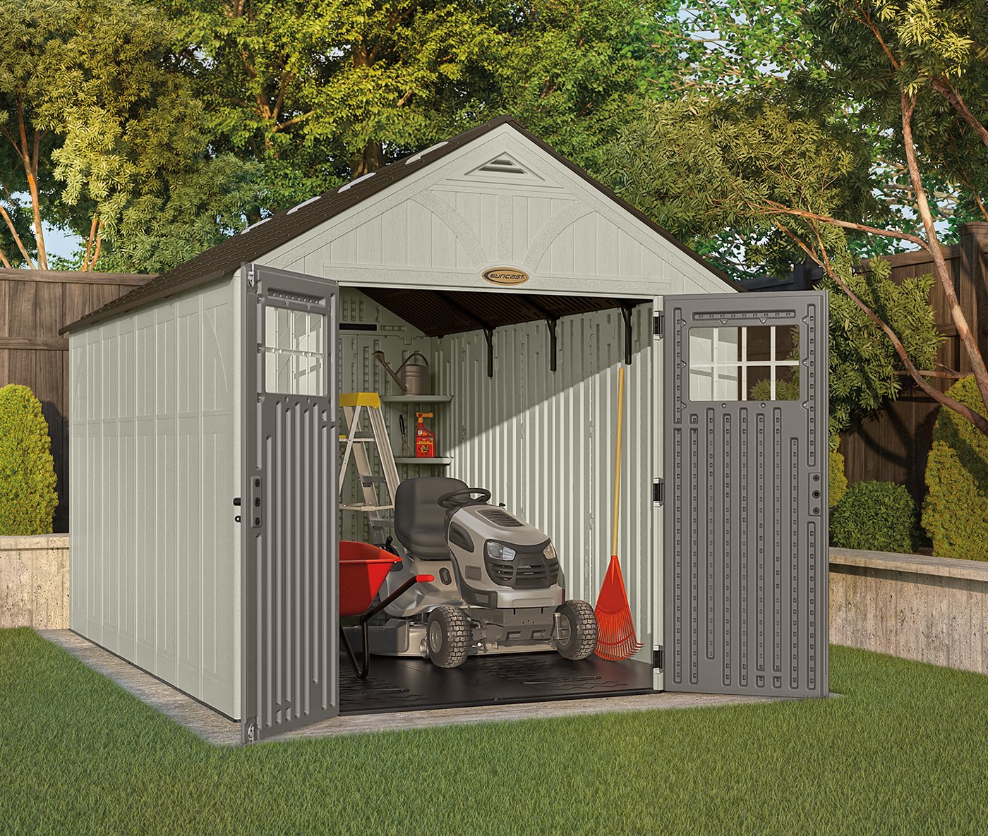 The Best Shed for Riding Lawn Mower 2026